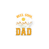 Reel Cool Dad Bubble-free stickers