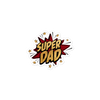 Super Dad Bubble-free stickers