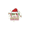 Santa's Favorite Mom Bubble-free stickers