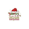 Santa's Favorite Dad Bubble-free stickers