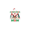 1st Christmas As A Mom Bubble-free stickers