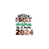 My First Christmas As A mom 2024 Bubble-free stickers