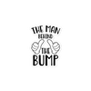 The Man Behind The Bump Bubble-free stickers