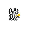 Dad To Bee Bubble-free stickers