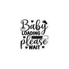 Baby Loading Please Wait Bubble-free stickers