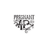 Pregnant AF Bubble-free stickers