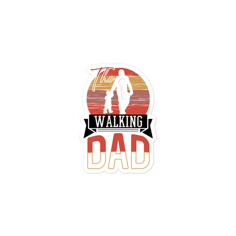 The Walking Dad Bubble-free stickers