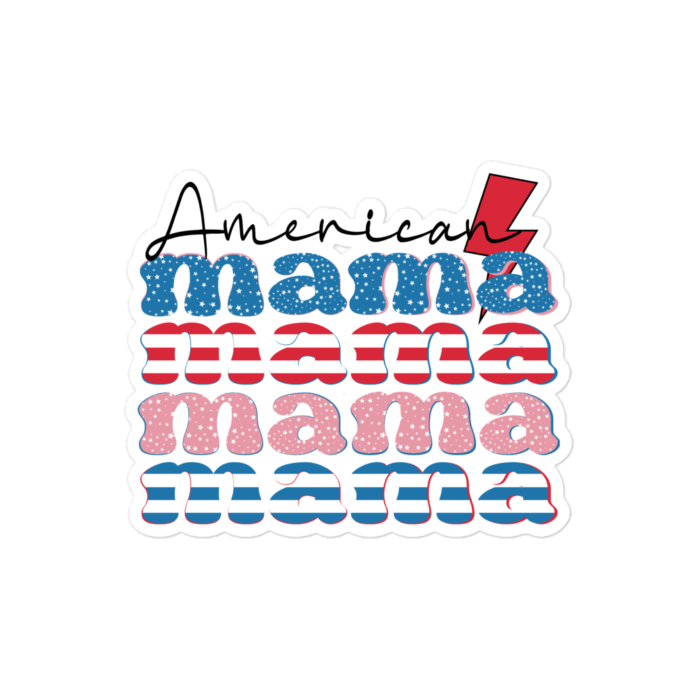 American Mama stickers