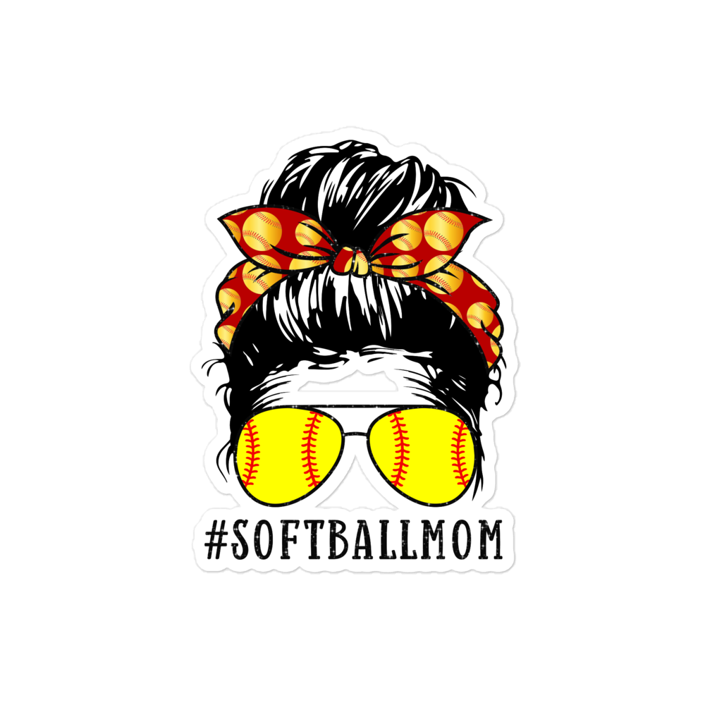 Softball Mom sticker