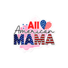 All American Mama sticker