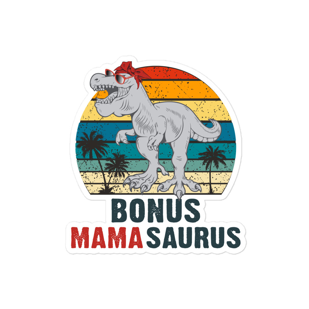 Bonus Mamasaurus Bubble-free stickers