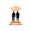 A Dad Is More Than Just The Sum Of His PartsBubble-free stickers