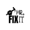 Mr fix It Bubble-free stickers