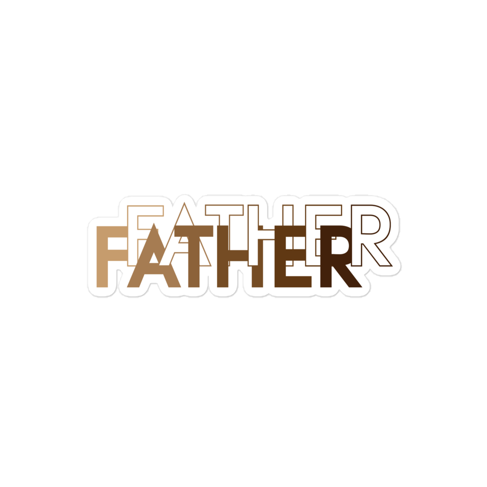 Father Bubble-free stickers