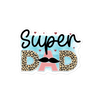 Super Dad Bubble-free stickers