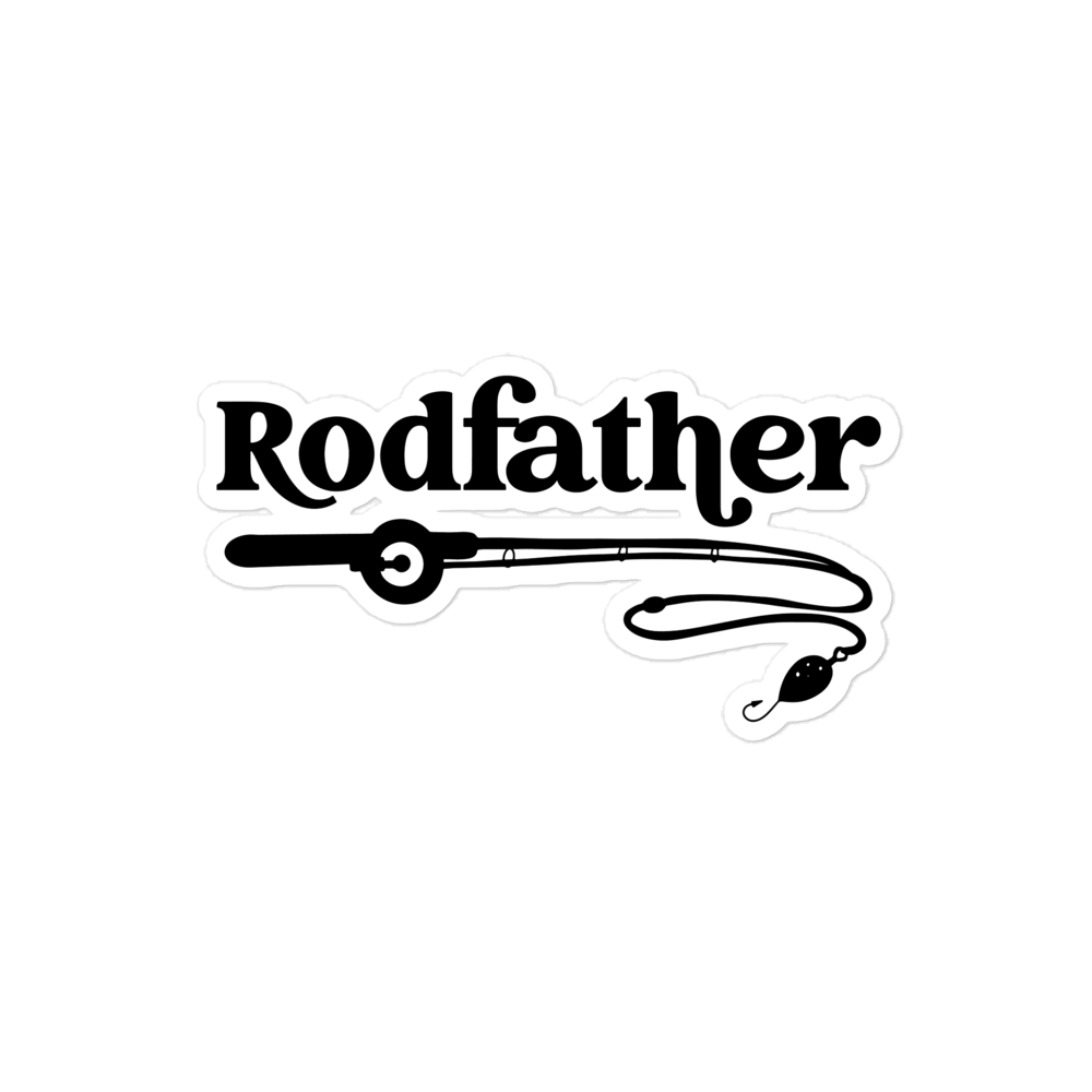 Rod-Father Bubble-free stickers