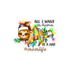 All I Want In Christmas Is A Nap #Momlife Bubble-free stickers