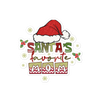 Santa's Favorite Mom Bubble-free stickers