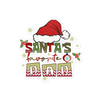 Santa's Favorite Dad Bubble-free stickers