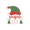 Papa Elf Bubble-free stickers