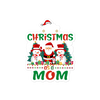 1st Christmas As A Mom Bubble-free stickers