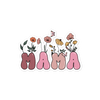 Floral Mama Bubble-free stickers