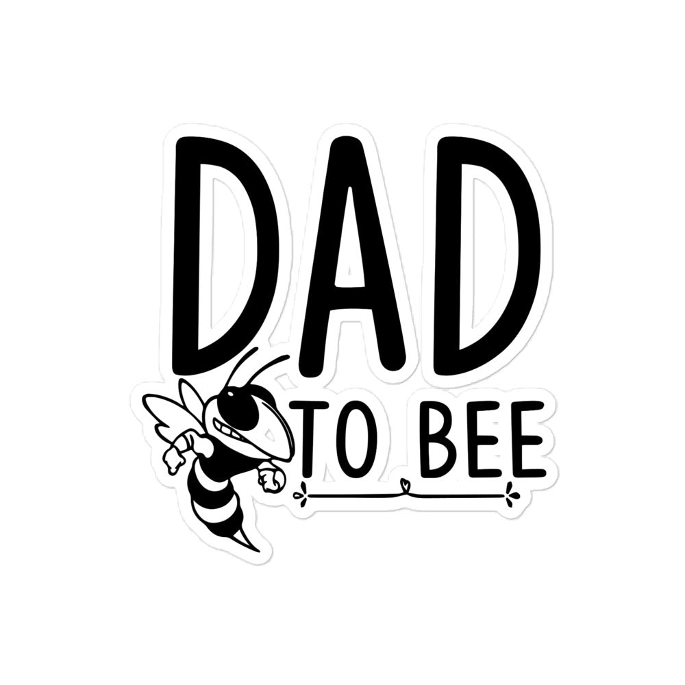 Dad To bee Bubble-free stickers