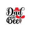 Dad To bee Bubble-free stickers