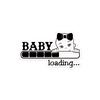 Baby Loading..... Bubble-free stickers