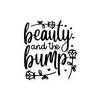 Beauty And The Bump Bubble-free stickers