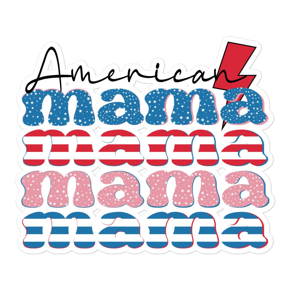 American Mama stickers