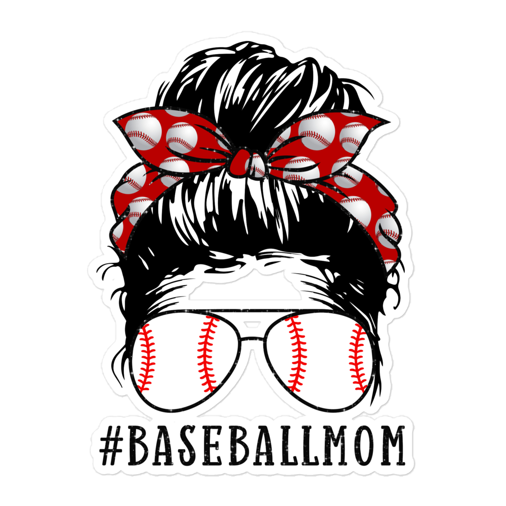 Baseball Mom sticker