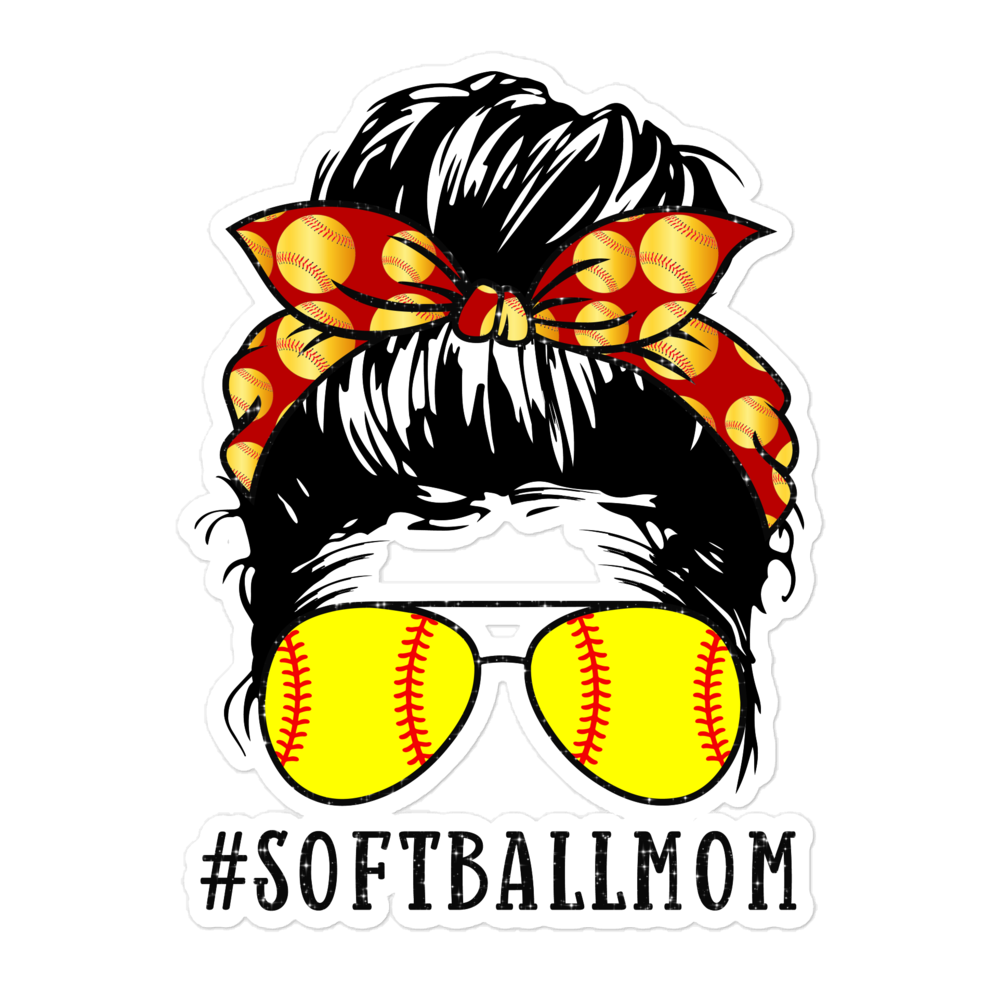 Softball Mom sticker