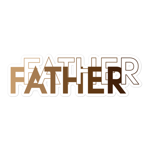 Father Bubble-free stickers