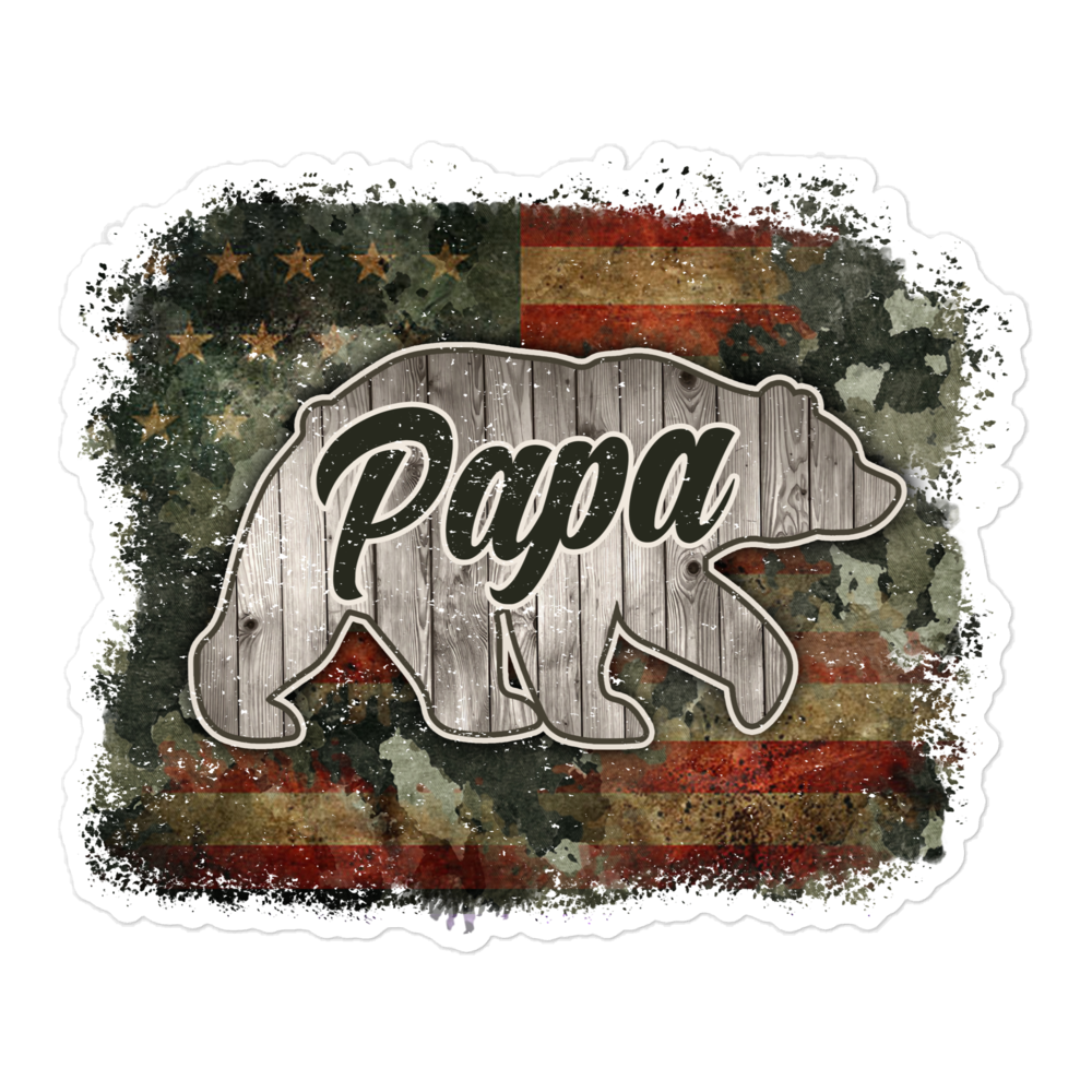 Papa Bubble-free stickers