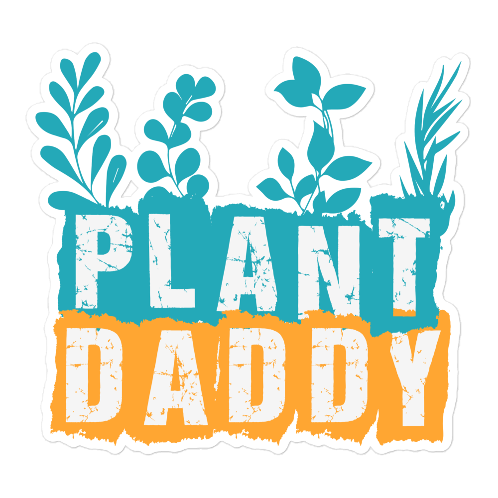 Plant Daddy Bubble-free stickers