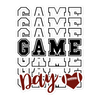 Game Day Bubble-free stickers