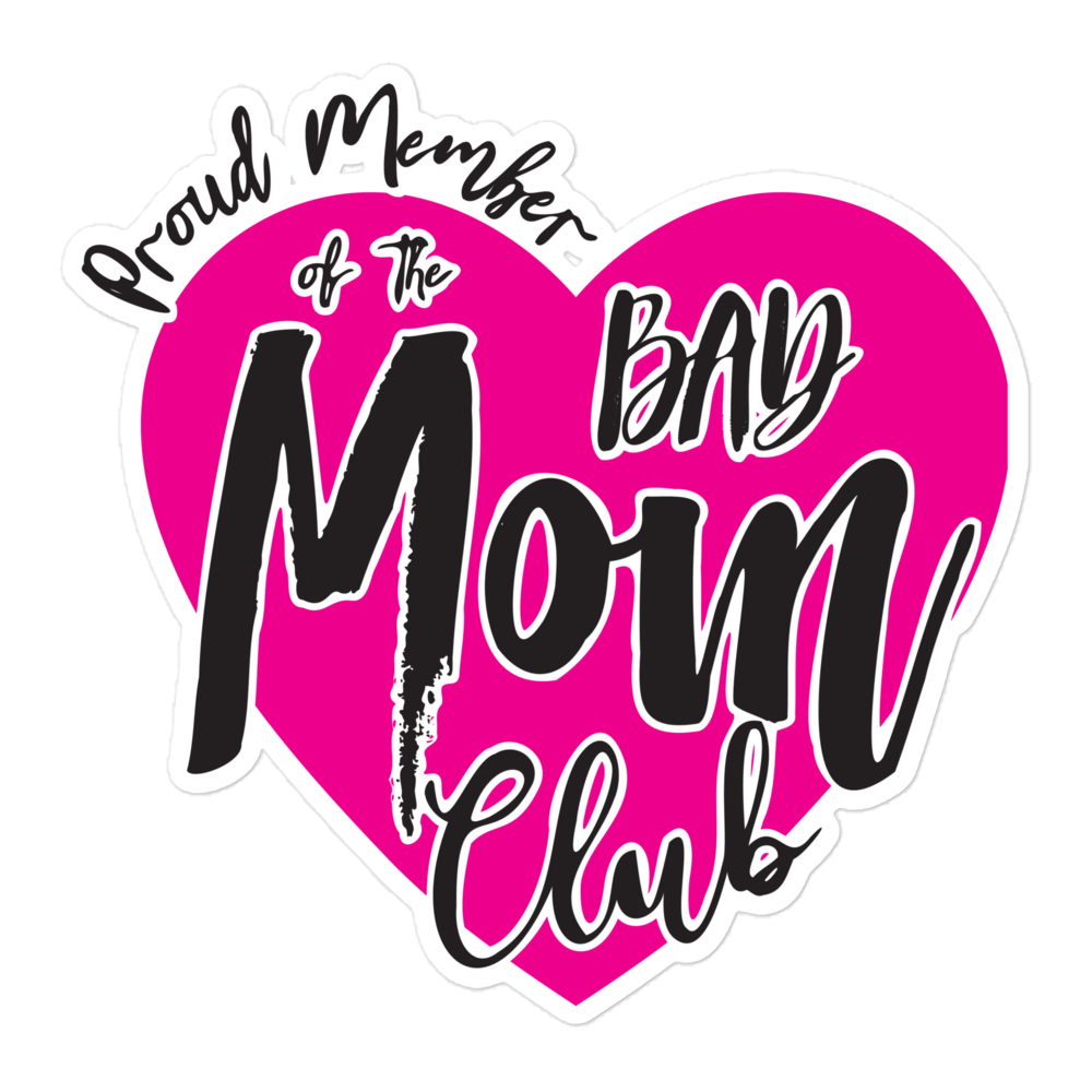 Proud Member Of The Bas Mom Club Bubble-free stickers