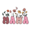 Floral Mama Bubble-free stickers