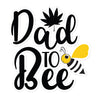 Dad To Bee Bubble-free stickers