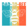 Dad To Bee Bubble-free stickers