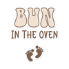 Bun In The Oven Bubble-free stickers