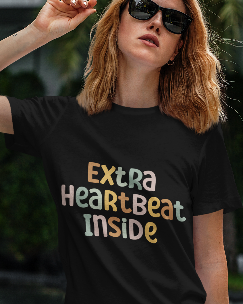 Extra Heartbeat Inside Unisex t-shirt