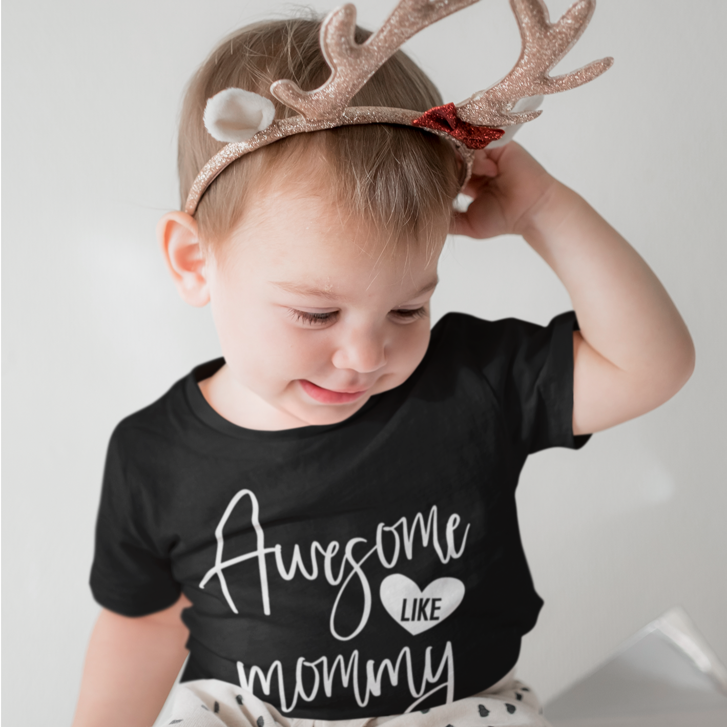 Awesome Like Mommy Baby Jersey Short Sleeve Tee