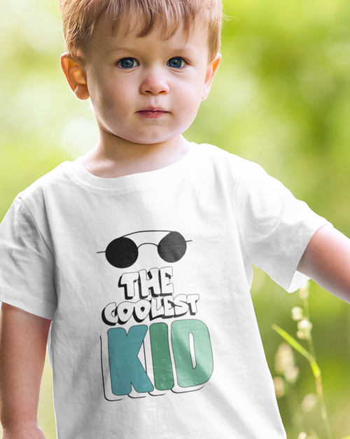 The Coolest Kid Toddler Short Sleeve Tee