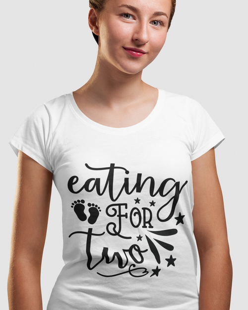 I'm Eating for Two Unisex t-shirt