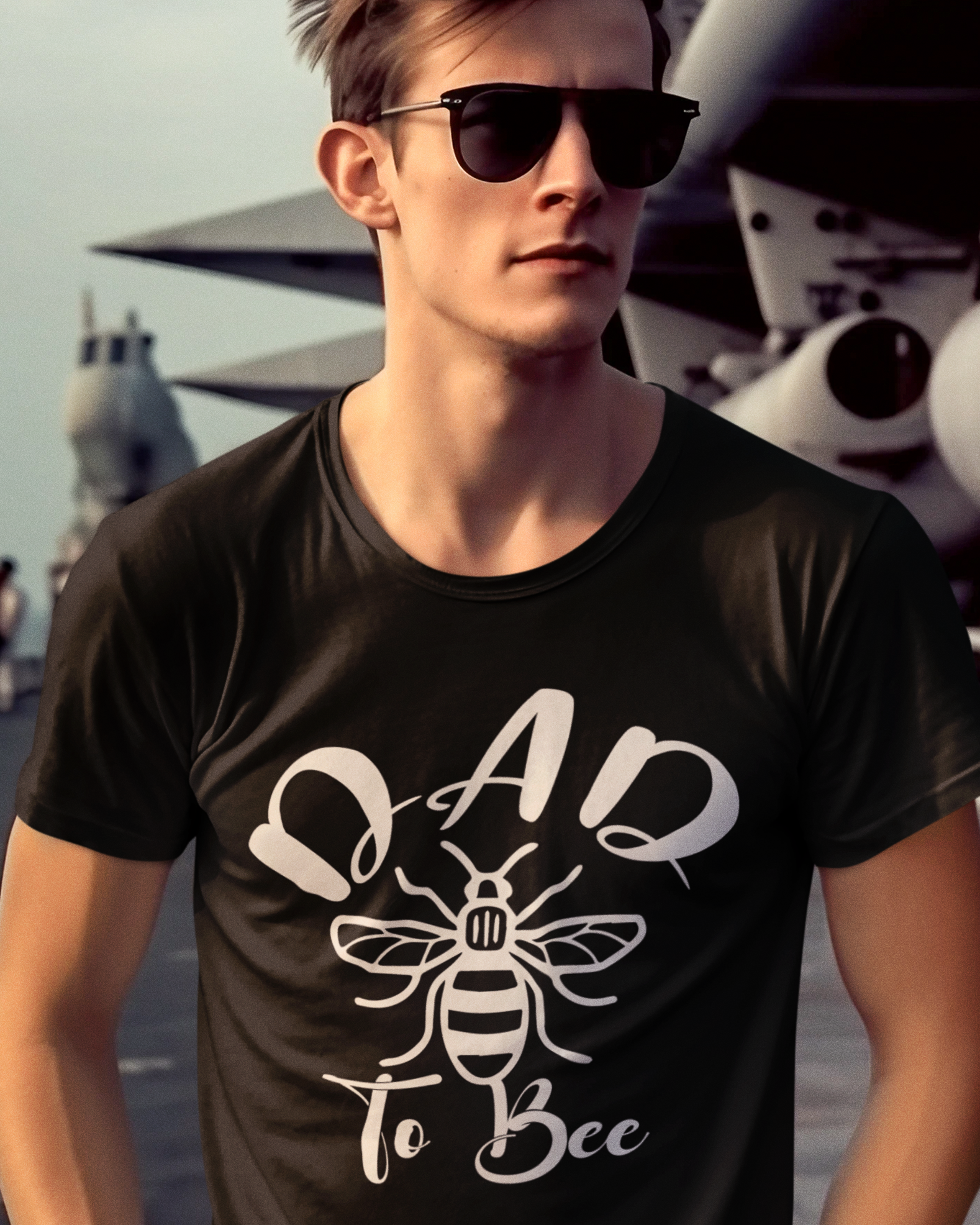 Dad to Bee Unisex t-shirt