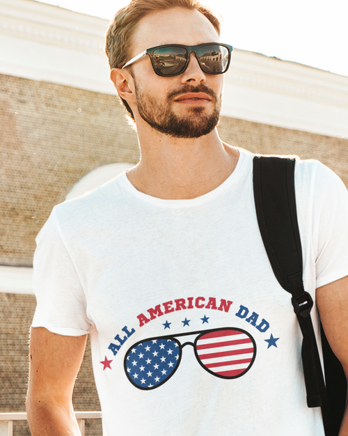 All American Dad Unisex t-shirt