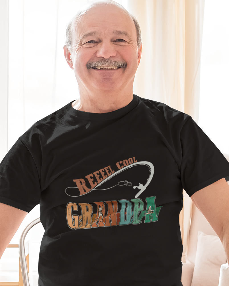 Reel Cool Grandpa Unisex t-shirt