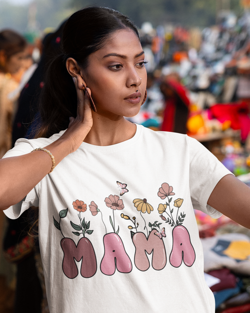 Floral Mama Unisex t-shirt